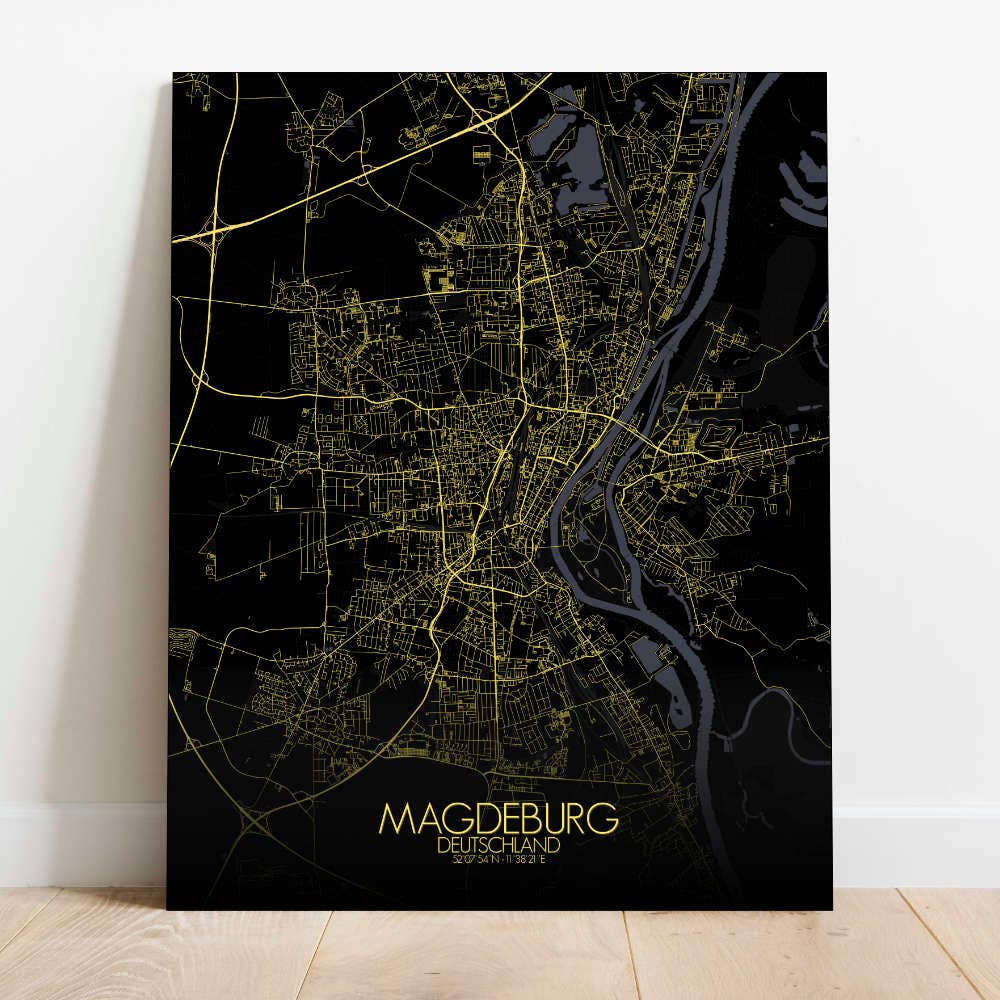 mapospheres - Wholesale Poster - Poster of Magdeburg | Germany1