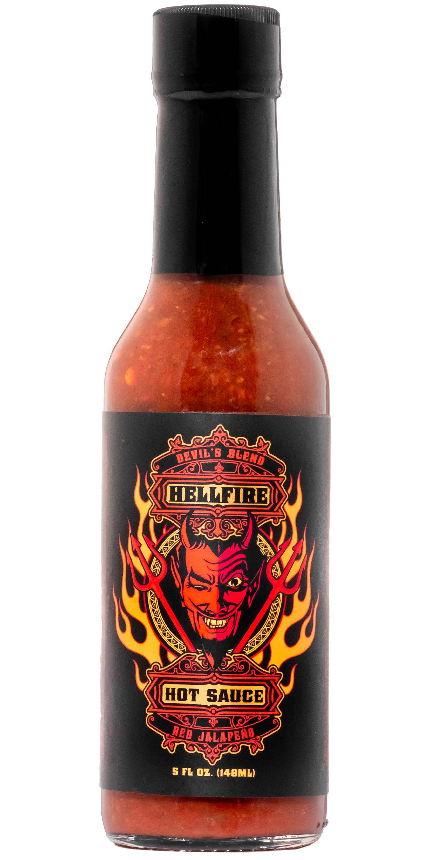 Devil’s Blend Red Jalapeño Hot Sauce for wholesale by Hellfire Hot Sauce Inc