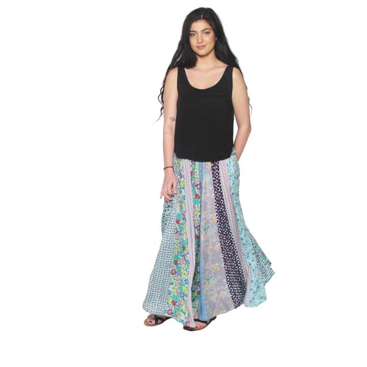 6288 Long Panel Skirt for wholesale by Blue Sky