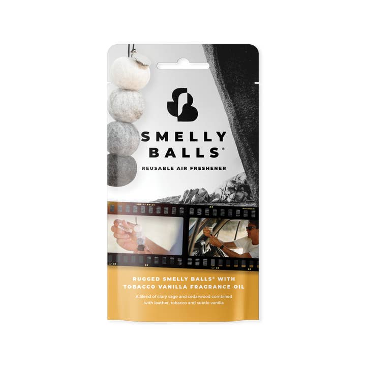 Grab Pack Smelly Balls Rugged - Tobacco Vanilla 5ml Set for wholesale by Smelly Balls