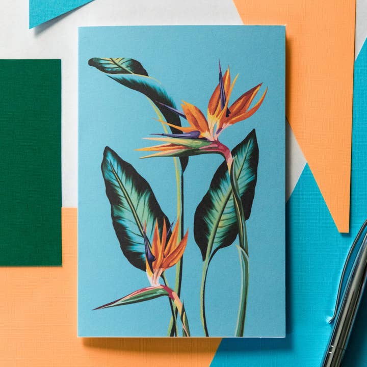 Tamara Ruth A.R.T - Wholesale Everyday Greeting Card - Bird-of-Paradise Card1
