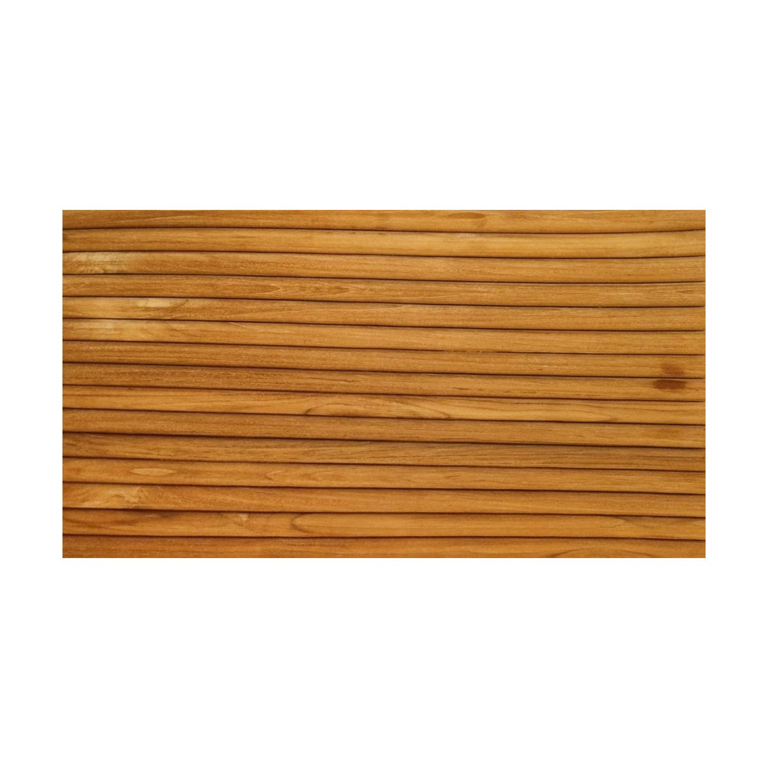 HomeRoots - Wholesale Wall Paneling - Brown 3D Embossed Striped Teak Reclaimed Wood Wall Panels1