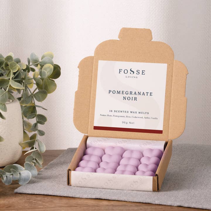 Granatæble Noir Wax Melts - 16 stk for engroshandel hos Fosse Living
