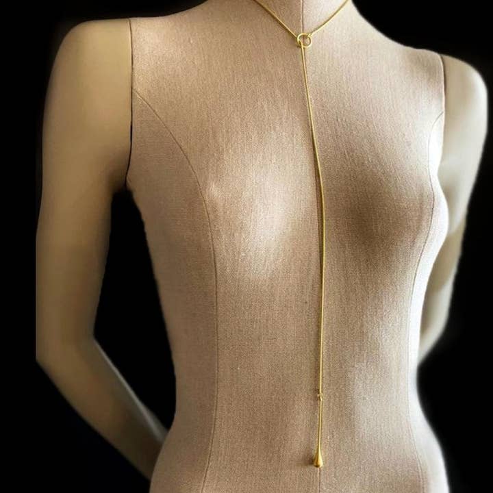 Balance Adjustable Necklace for wholesale by Ginger & VelVet