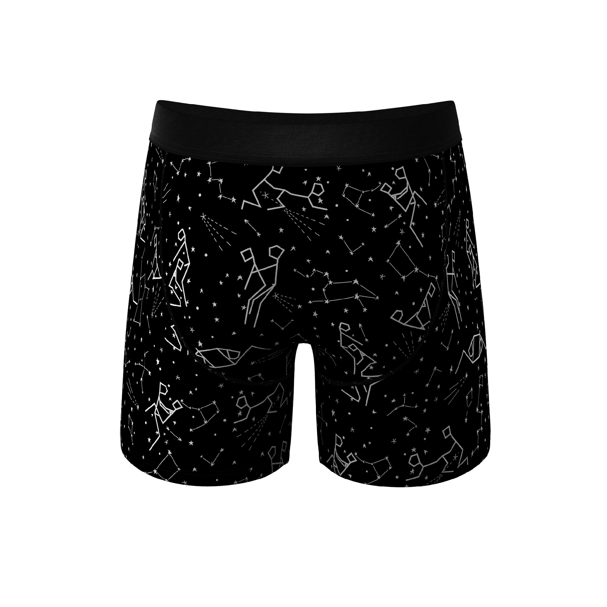 Shinesty, Inc - Wholesale Underwear - Men's - The Big Bang | Glow In The Dark Constellation Ball Hammock® Pouch Underwear5