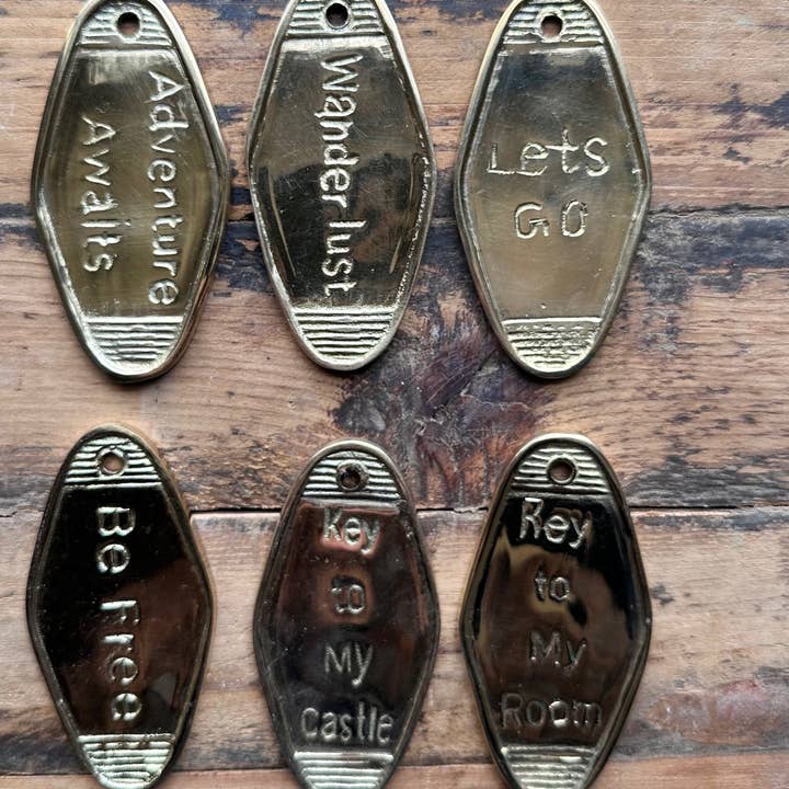 The Global Swap Shop - Wholesale Keychain - Unisex - Brass Keychains2