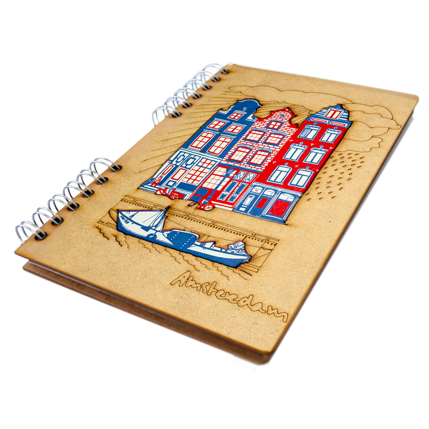 KOMONI Amsterdam - Wholesale Journal/Diary - Happy Amsterdam Journal1