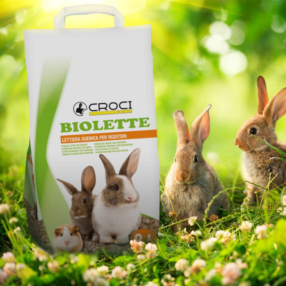 Croci - Vendita all'ingrosso Letto - Cani e gatti - Lettiera per roditori - Biolette - Croci4