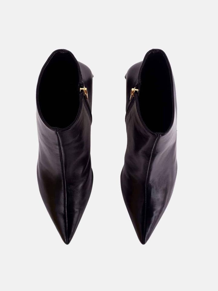 Mangará Atelier - Wholesale Booties - Women's - Mangará Mabea Leather Boots Heeled3