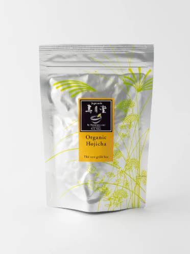 Organic Hojicha Loose Leaf 50 g Stand Pack for wholesale by Jugetsudo USA