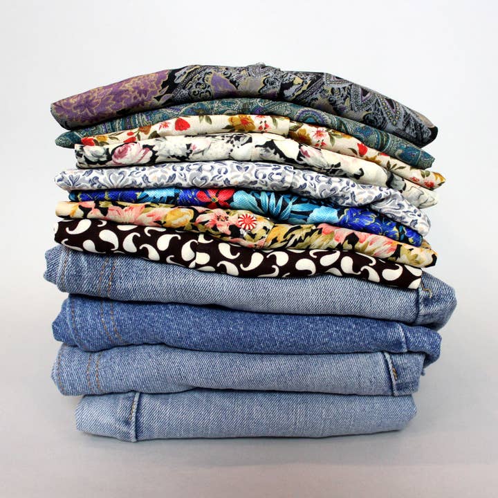 Sun's Out! - Wholesale Button Down Shirt - Women's - Reworked Vintage Short-Sleeve Button Up Blouse - Cropped17