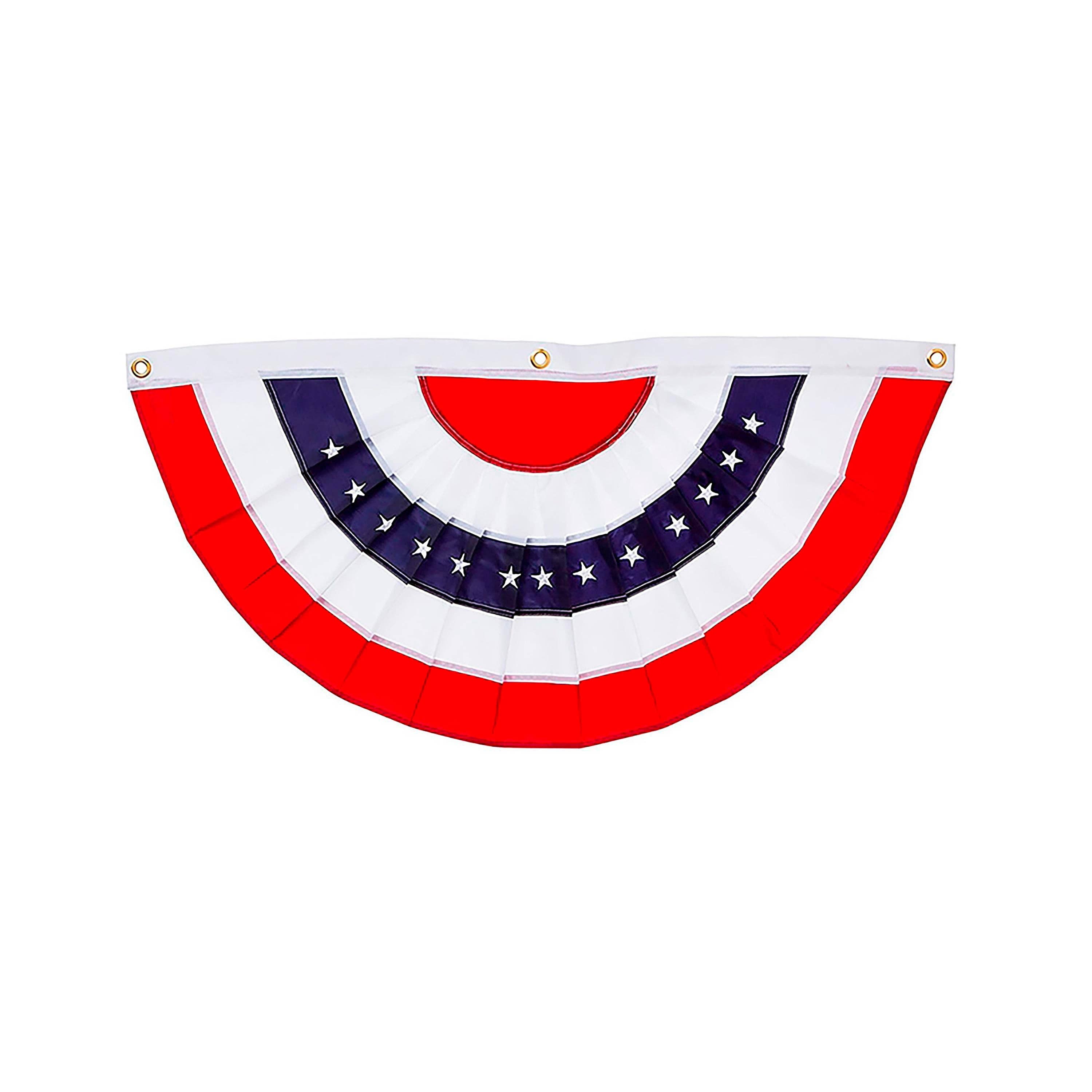 Evergreen Enterprises - Wholesale Bunting/Garland - Patriotic Bunting, Medium