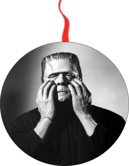 BMS BIZ - Wholesale Ornament - Frankenstein Christmas Ornament0