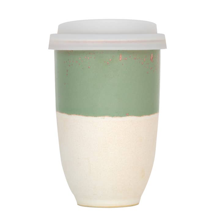 Nova Ceramics - Wholesale Coffee Mug - Sage Green Cup