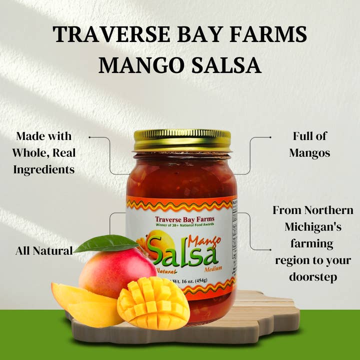 Traverse Bay Farms / Fruit Advantage - Wholesale Salsa - Mango Salsa - Medium1