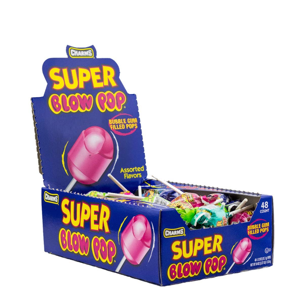 Sugar Bear Candy – wholesale Klubba – Berlocker Super Blow Pop 48 ct.0