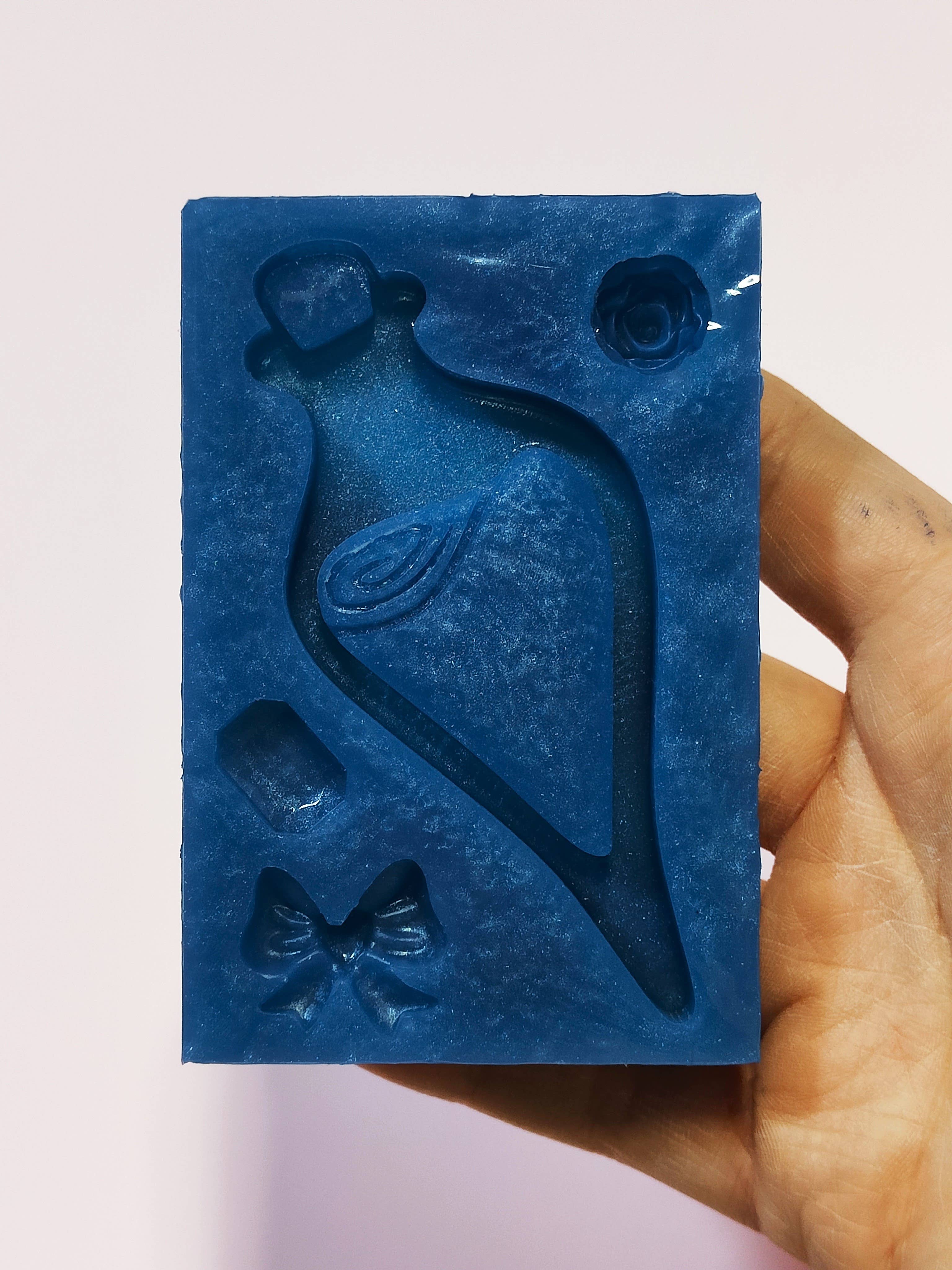 Serena Creazione di Serena Stampone - Wholesale DIY Craft Kit - Potion Shaker Mold 10x4cm in silicone for resin and plaster2