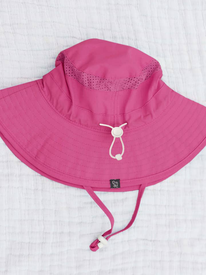 Bucket Sunhat - Hot Pink for wholesale by Honeysuckle Swim Company