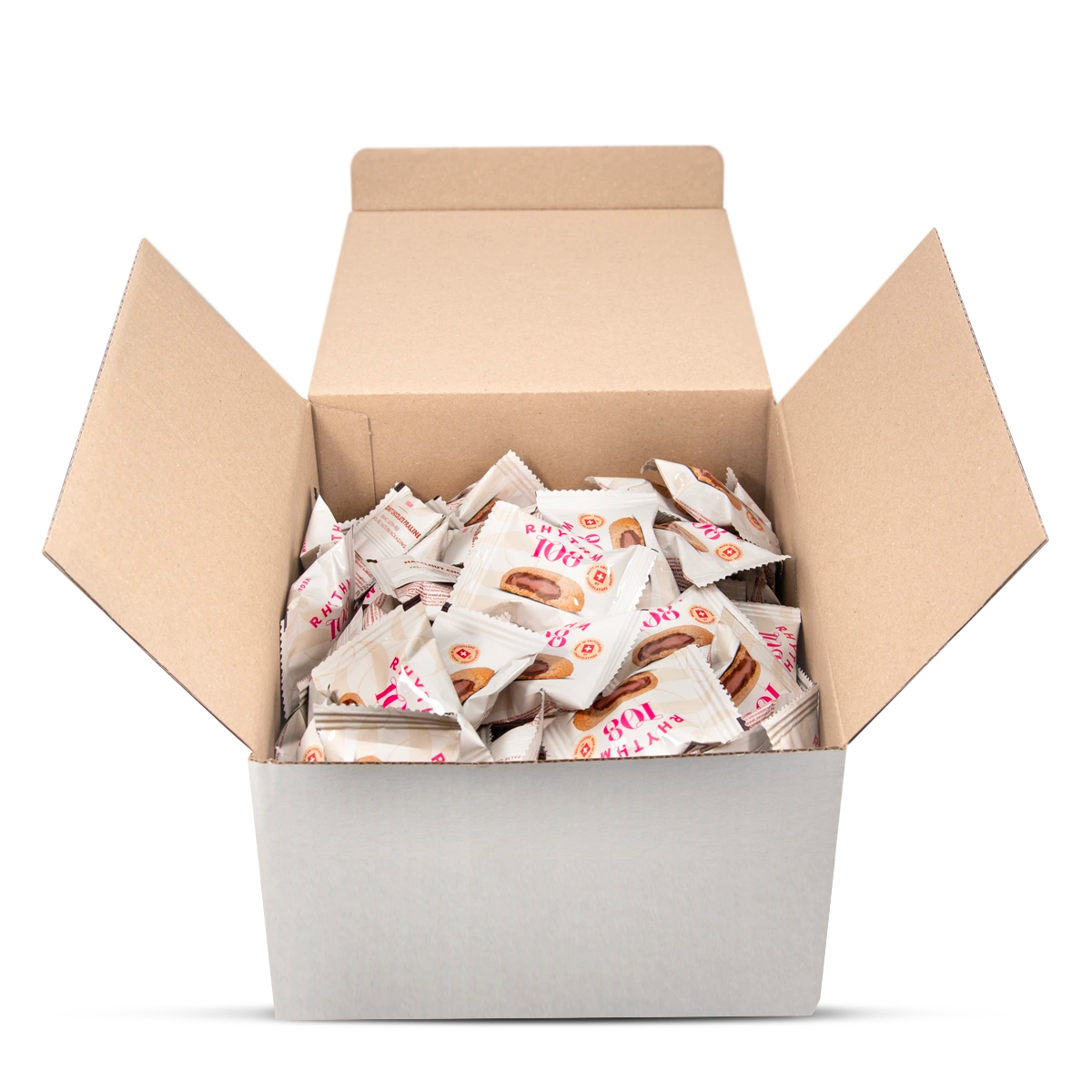 Rhythm108 - Wholesale Cookie - Hazelnut Chocolate Praline Biscuit Single Wrap 15g1