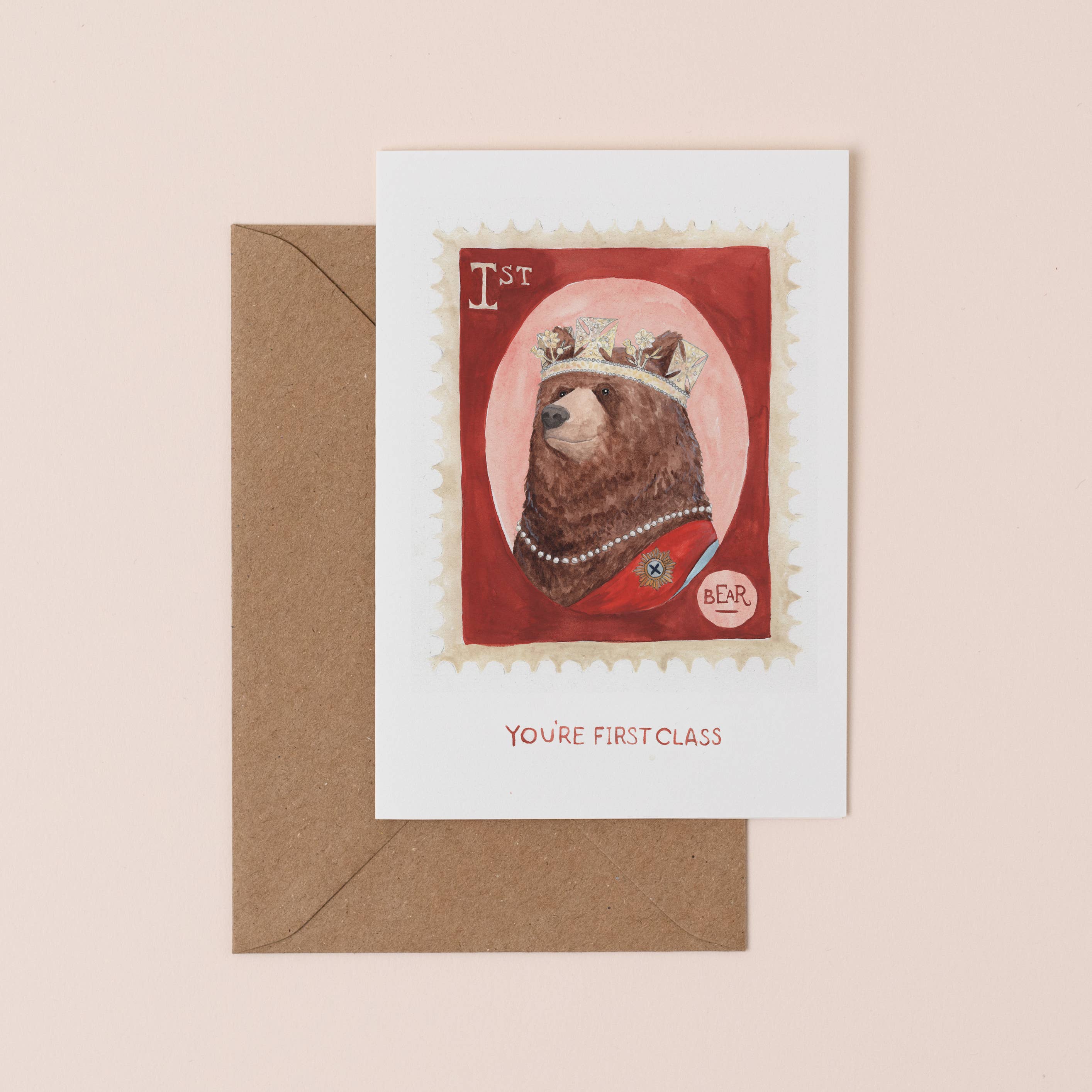 Mister Peebles - Wholesale Thank You Card - First Class Card