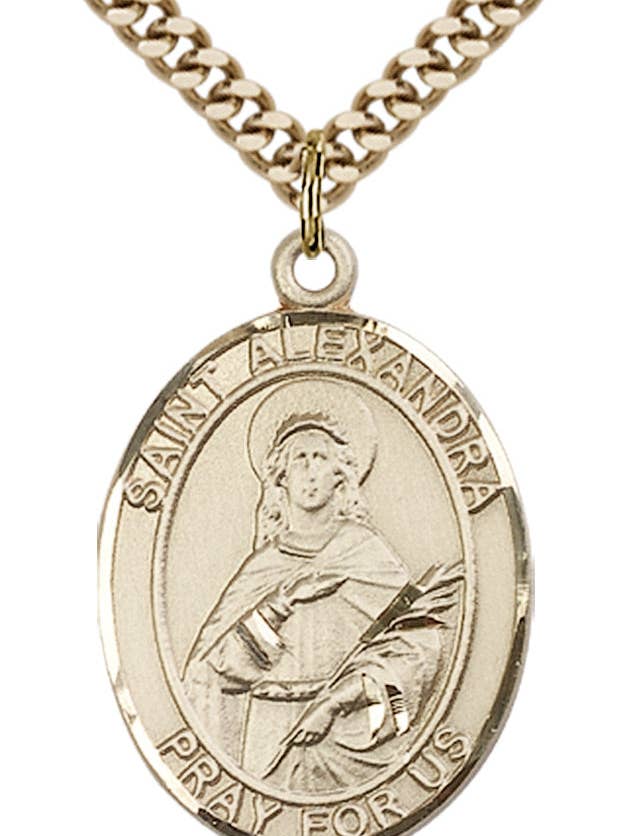 Pendentif Sainte Alexandra pour la vente par Tony’s Jewelry