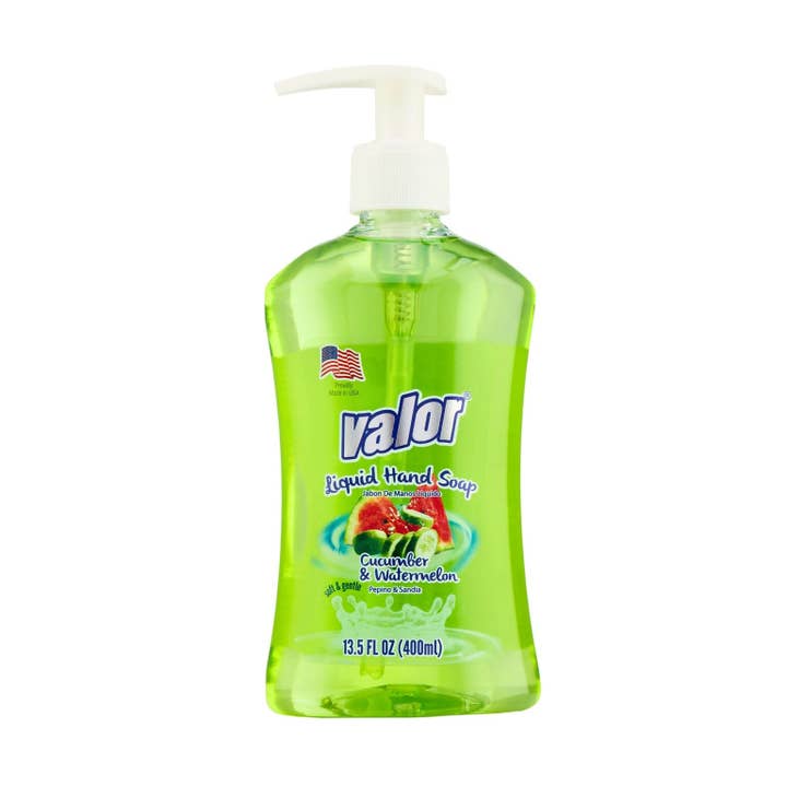 Liquid Hand Soap Watermelon & Cucumber for wholesale by Valor Cleaners
