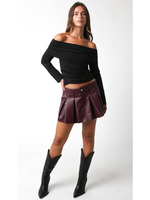 Olivaceous - Wholesale Knit Top - Women's - Romina Top2