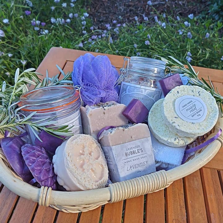 Relaxing Gift Hamper - Vegan Gift Pack for wholesale by Lavender Bubbles