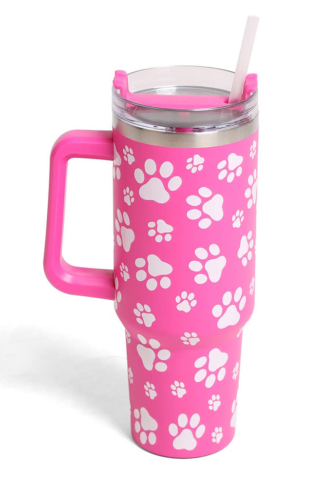 Hana - Vente Gourde/bouteille isotherme - Gobelet à manche Dog Paw 40 oz7