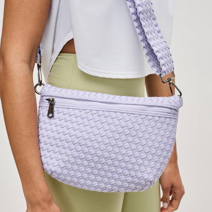 Sol and Selene - Wholesale Crossbody Bag - Women's - Ethereal - Woven Neoprene Crossbody Bag