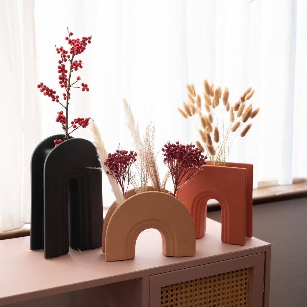 Yogiris - Wholesale Vase - Handmade Indoor Terracotta Vase - Nordic Design Dodeca2