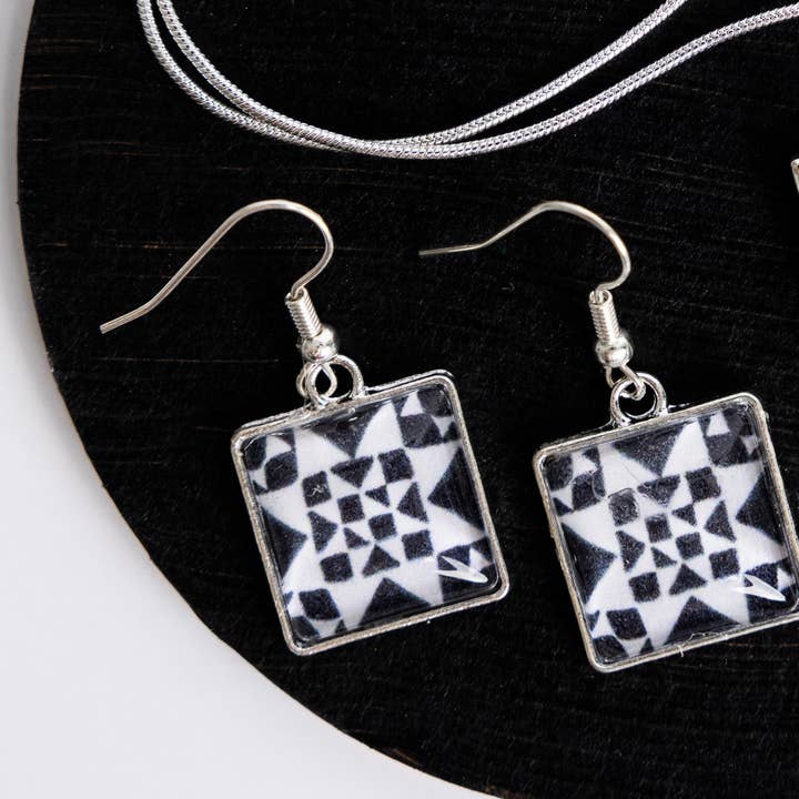 Brincos Estrela Galiant por atacado de Quilt Design Jewelry