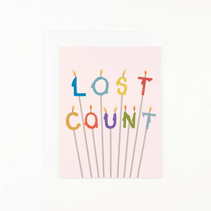 Dear Hancock - Wholesale Birthday Card - Lost Count