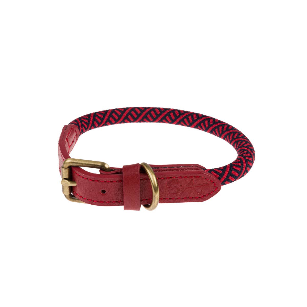 Sophie Allport – wholesale Pet collar – Dog – Red Rope Collar1