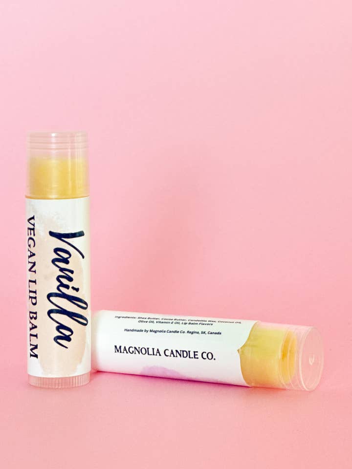 Vanilla Organic Vegan Lip Butter | Lip Balm for wholesale by Magnolia Candle Company