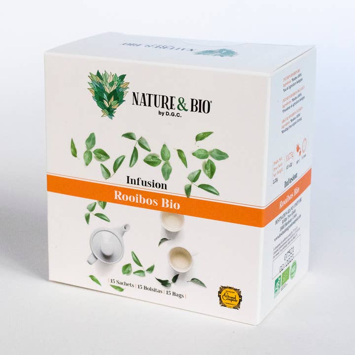 Infusion Rooibos Bio x15 infusettes Nature&Bio By DGC pour la vente par Destination Grand Comptoir