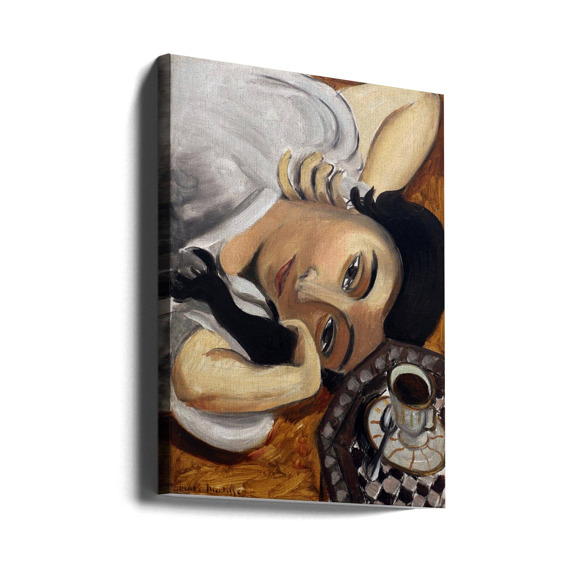 GTA ART - Wholesale Art Print - Wall art Lorette Con Una Tazza Di Caffe 1916