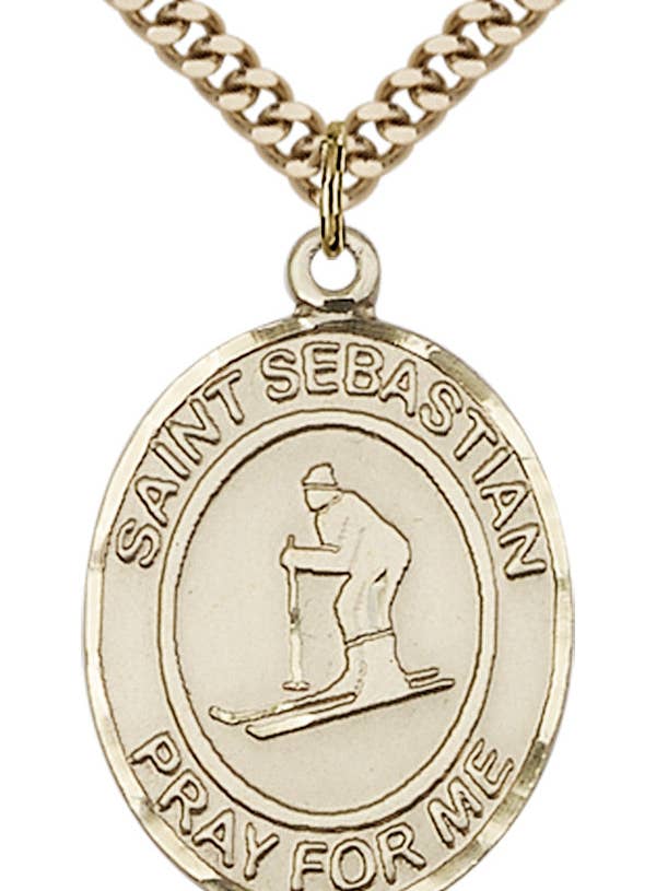 Saint Sebastian Skiløb Vedhæng for engroshandel hos Tony’s Jewelry