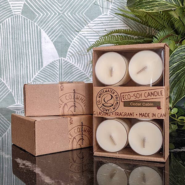 Soy Tealights for wholesale by Whitewater Premium Candle Co.