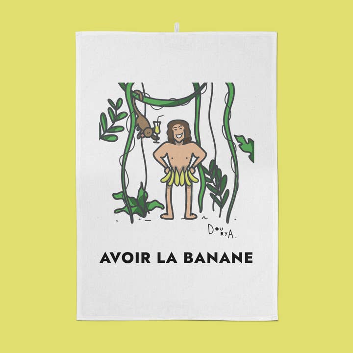 Kökshandduk Ha Bananen för wholesale av MIREILLE & RAYMOND