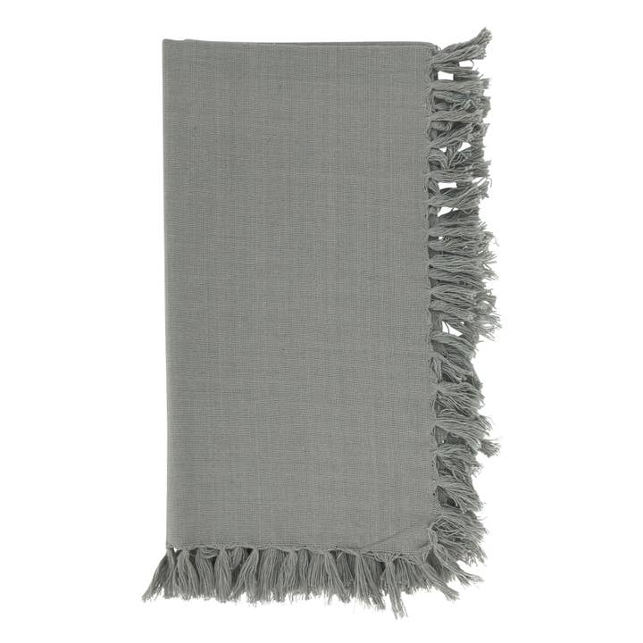 Saro Lifestyle - Wholesale Dinner & Cloth Napkin - Fringed Design Napkin