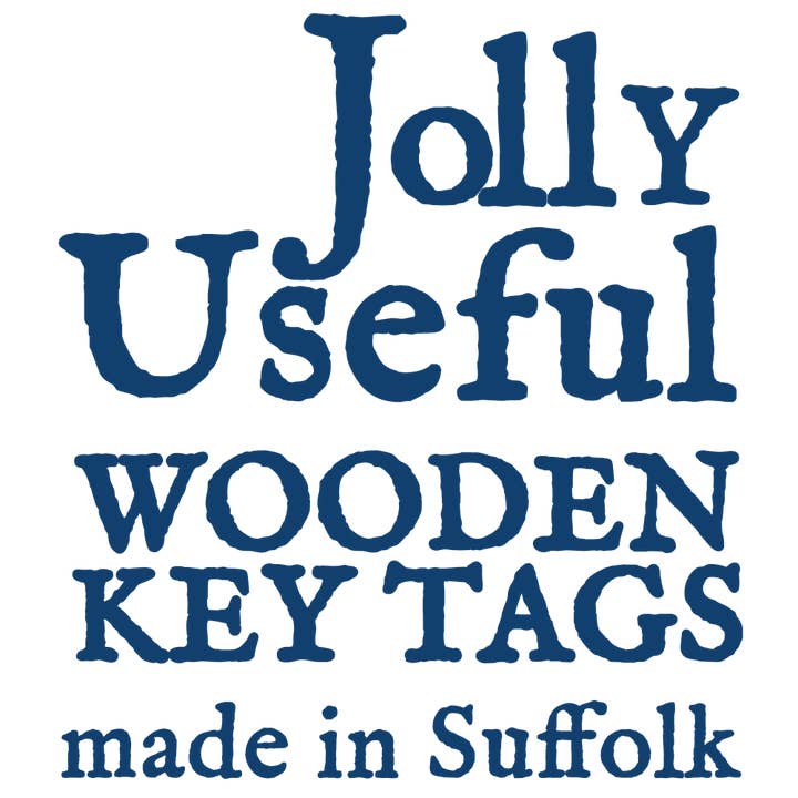 THE WOODEN POSTCARD COMPANY - Wholesale Retailer Display Stand/Case - 96 WOODEN KEY TAGS + FREE BOX DISPLAY