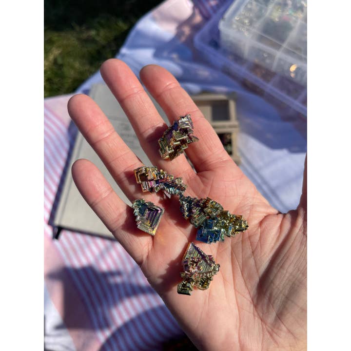 Tumbledshop - Wholesale Spiritual Stone/Crystal - Bismuth Crystal, Rainbow Lab Grown Crystals4