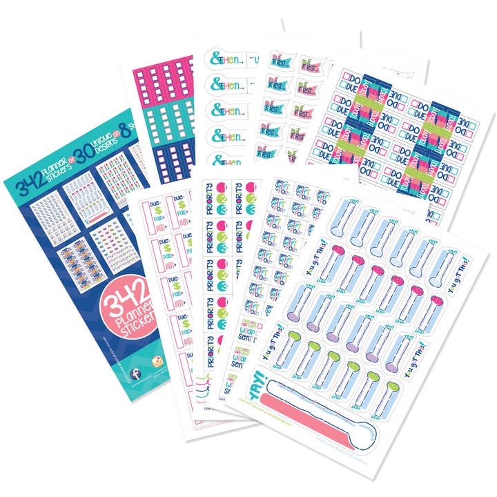 Planner Stickers for Productivity & Planning | Open Stock for wholesale by Denise Albright®