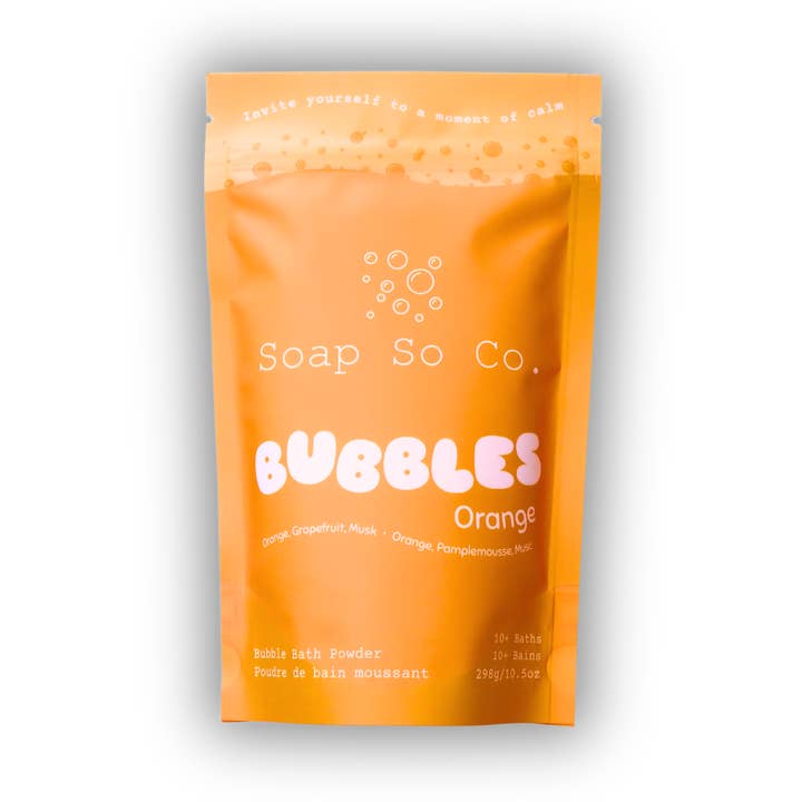 Bolhas Laranja por atacado de Soap So Co.