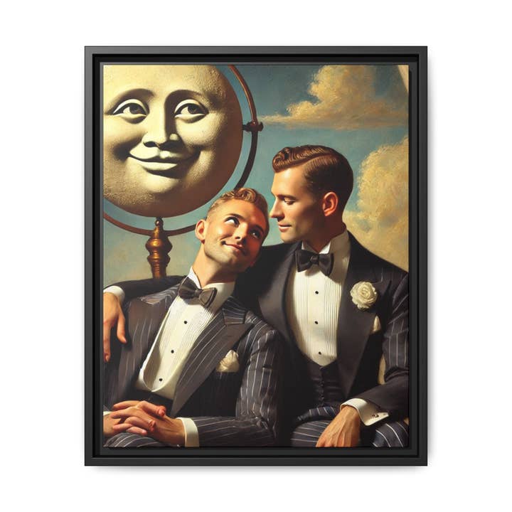 Études d'art manquantes - Homme dans la lune 013 pour la vente par Walt & Pete