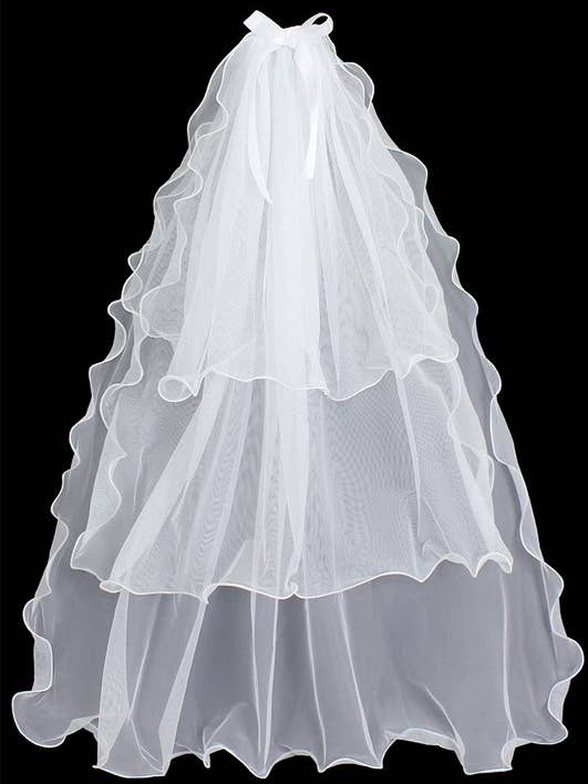 3-Tier Wedding Veil Waist Length Short-YM-20149-ACC-C for wholesale by Best Underwear Line