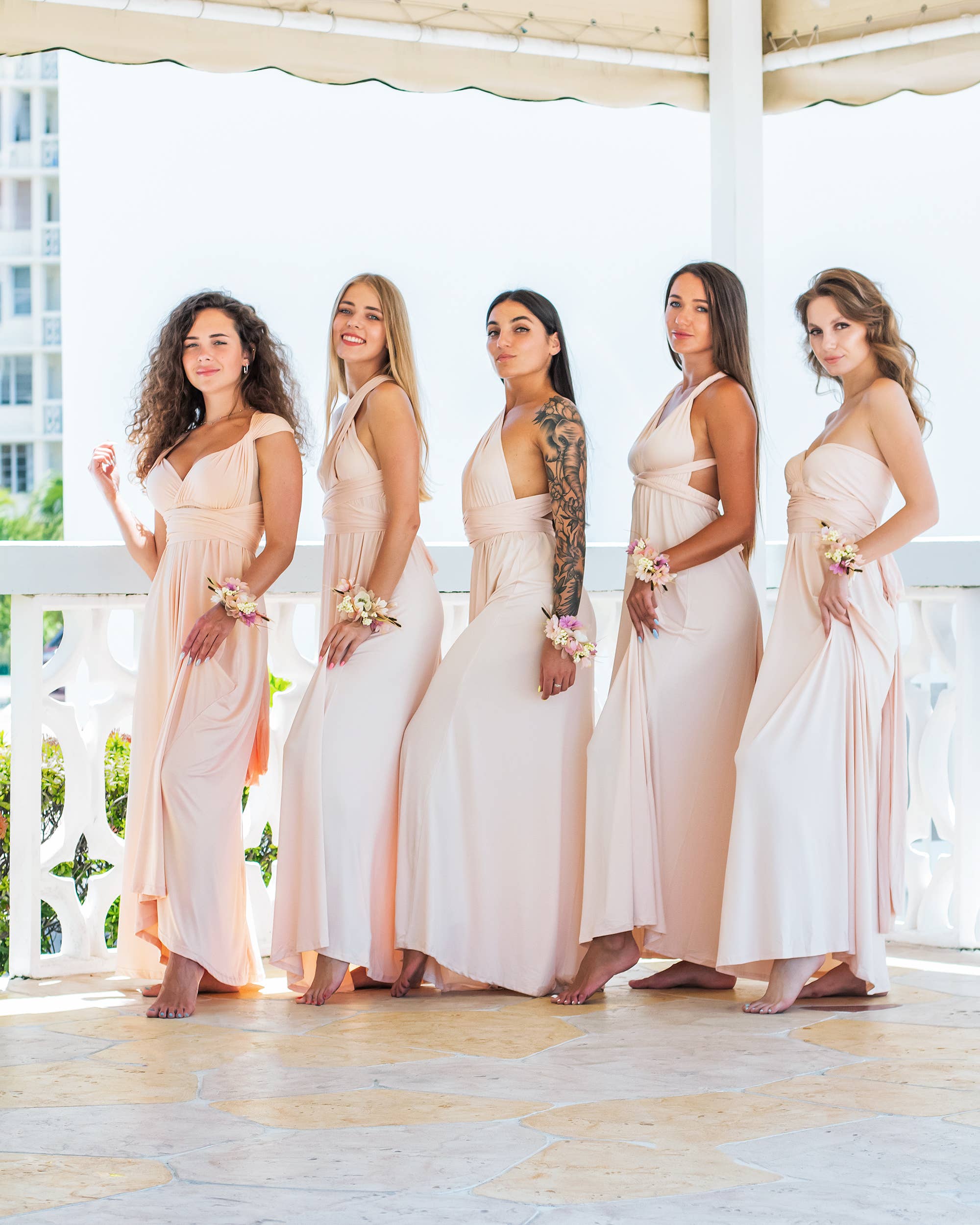 Sisters G Kids - Wholesale Gown - Women's - Maxi Infinity Dress for Bridesmaids32