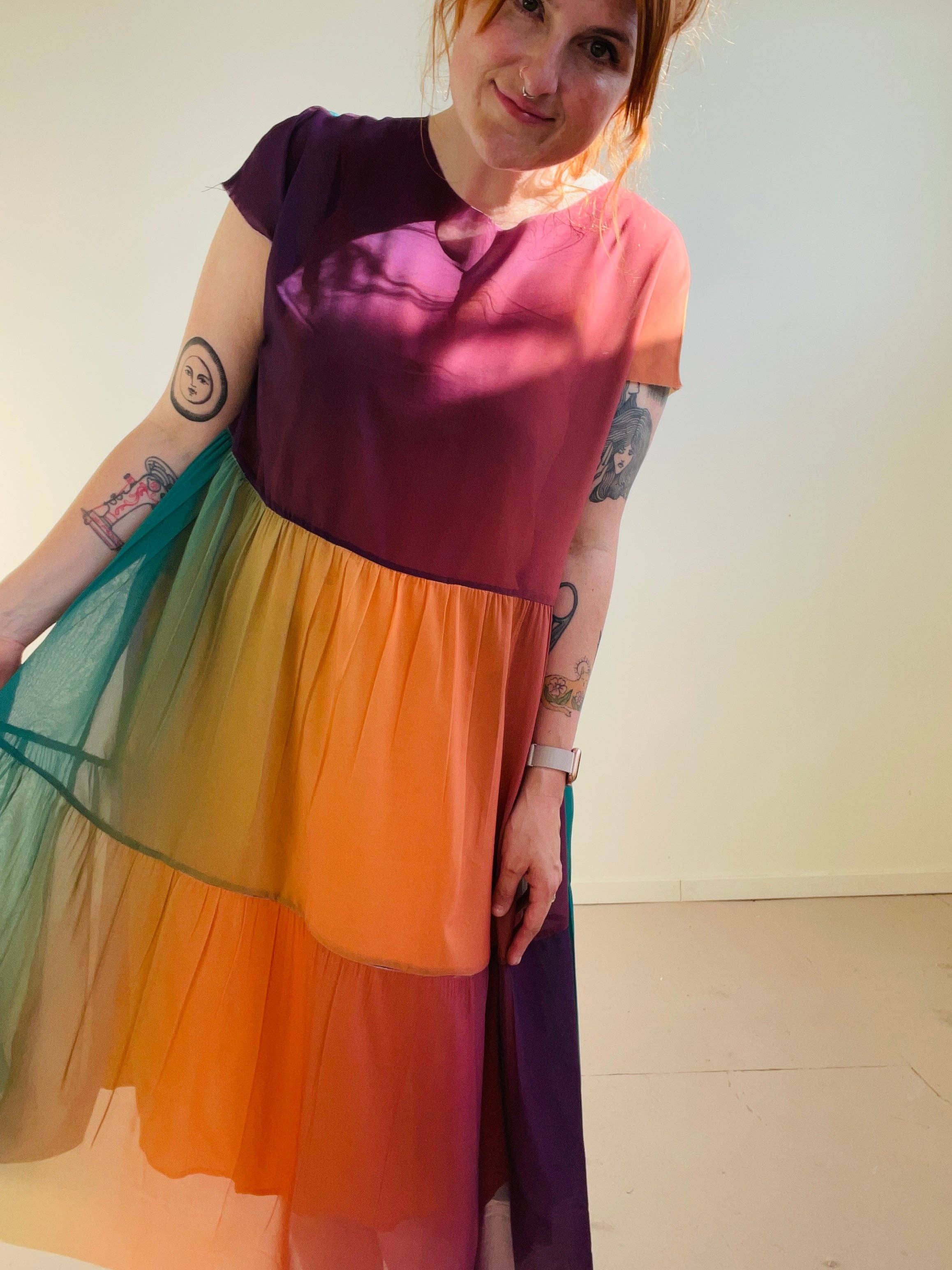 Altar - Wholesale Dress - Women's - Prism Dress in Sunset3