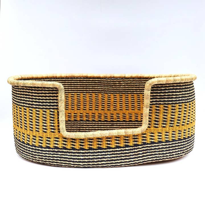 yellow, Black, Natural Brown Woven Dog Pet Basket and other Purchase wholesale dog waste bins. Free returns & net 60 terms on Faire trending on Faire.